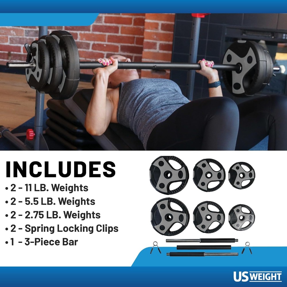 Perfect Barbell Weight Set for - Home Gym Set review and price